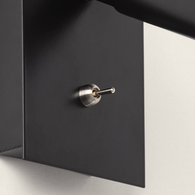 Lámpara de Pared LED 2.5W Cuadrada Aluminio con Puerto USB Gazny