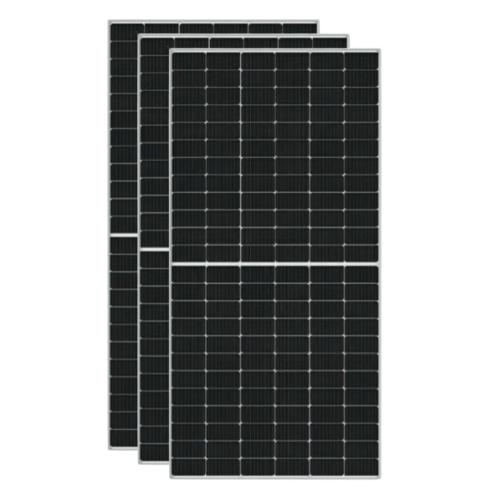 Pack 3 unidades de Panel Solar Bifacial 535W Ja Solar TOPCon N-Type Black Frame
