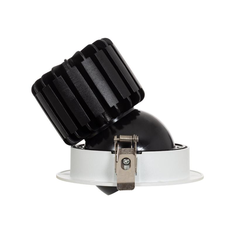 Foco Downlight LED 18W COB Direccionable 360º Circular Corte Ø 115 mm CRI90 Expert Color No Flicker