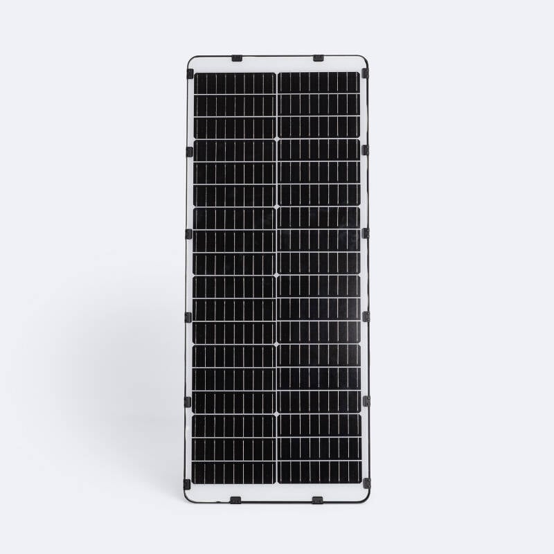 Farola LED Solar 13800 lm 170 lm/W Sinaí con MPPT y Sensor Movimiento