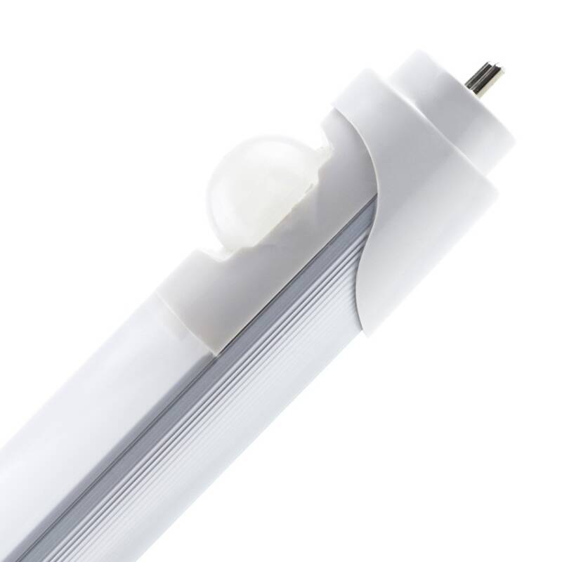 Tubo LED 90cm T8 G13 Detector de Movimiento PIR con luz de Seguridad 14W 100lm/W Aluminio Dos Laterales