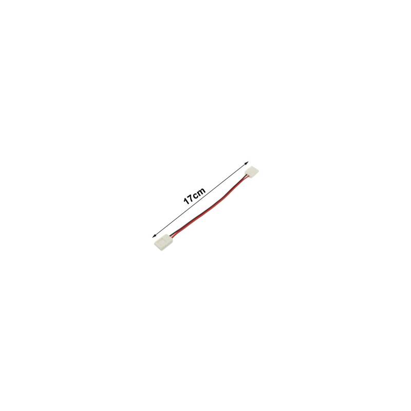 Cable Doble Conector Rápido Tira LED 12/24V Monocolor 10mm