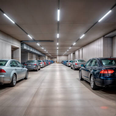 Pantallas estancas LED integrado