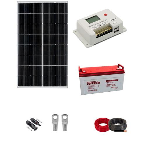 Kit Solar Autoinstalable 200w con Batería