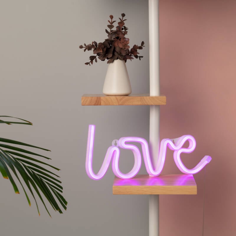 Neón LED Love con Batería