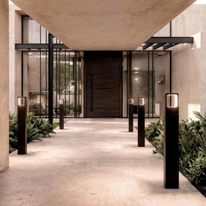 Baliza Exterior LED 6W Superficie Pie 80cm Emerita