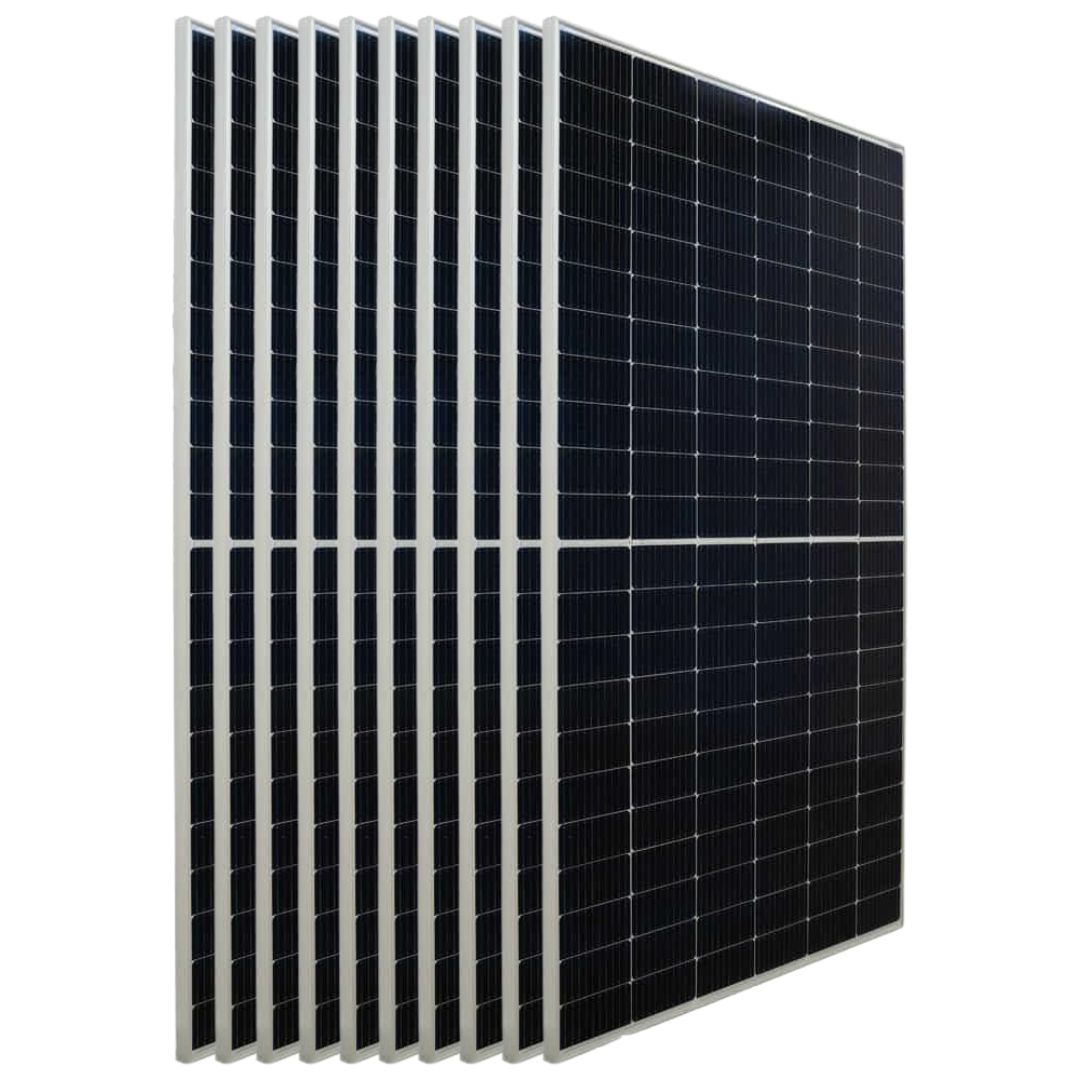 Pack 10 unidades Placas Solares Bifaciales 500W N-type TW