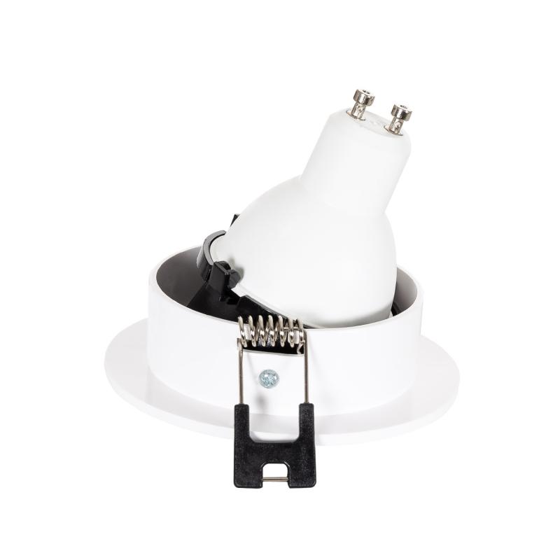 Foco Downlight Cónico GU10 6W Corte Ø 75 mm Bajo UGR PC