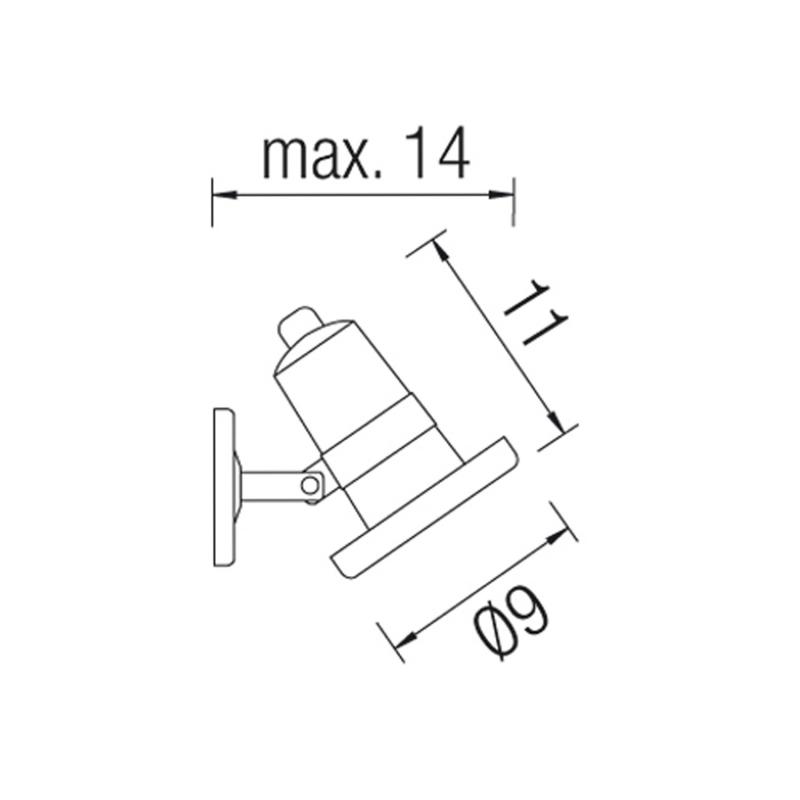 Aplique LED Aqua Spotlight AISI 316 Sumergible IP68 GU5.3 LEDS-C4 05-9245-CA-37