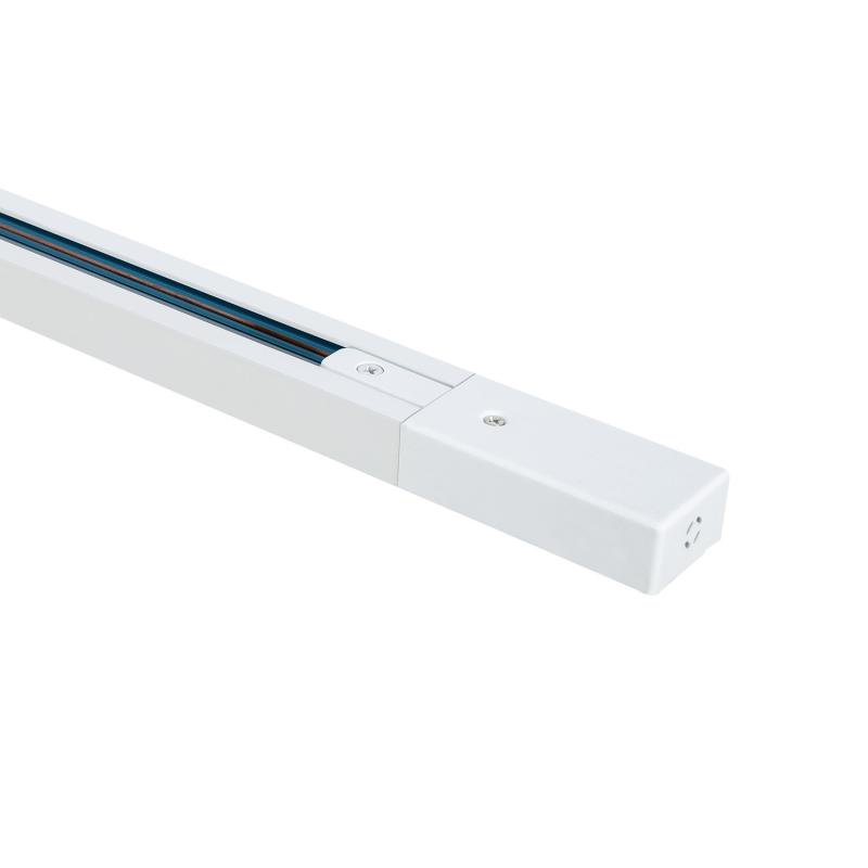 Carril Monofásico Aluminio para Focos LED 1 Metro