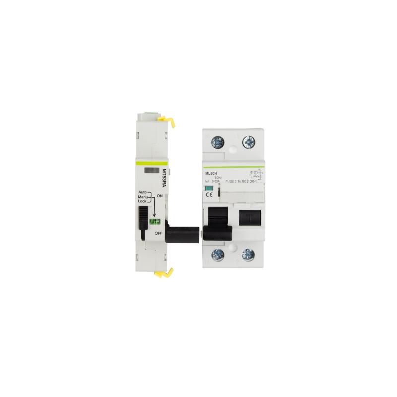 Interruptor Diferencial Industrial Rearmable Compacto 2P 30mA 40-36A 10kA Clase A MATIS