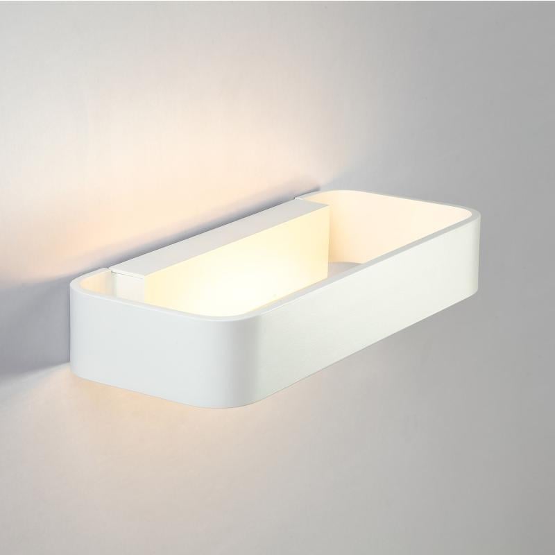 Aplique de Pared LED 9W de Aluminio Deves Blanco