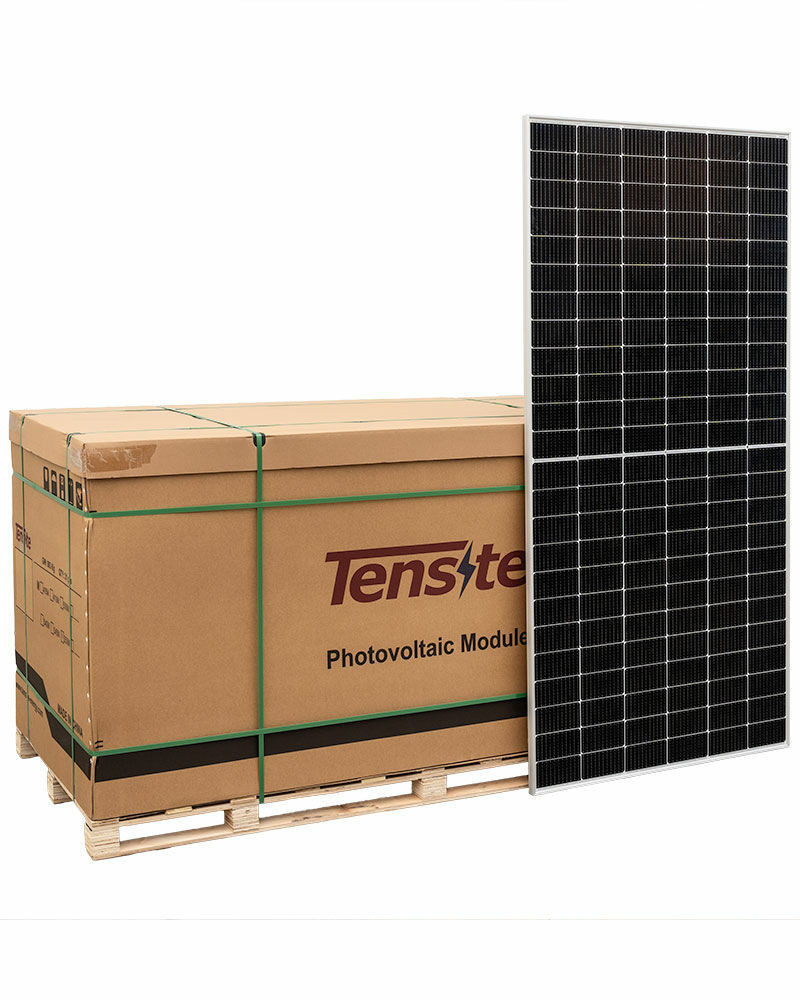 Pallet Paneles Solares 600W Monocristalinos Tensite