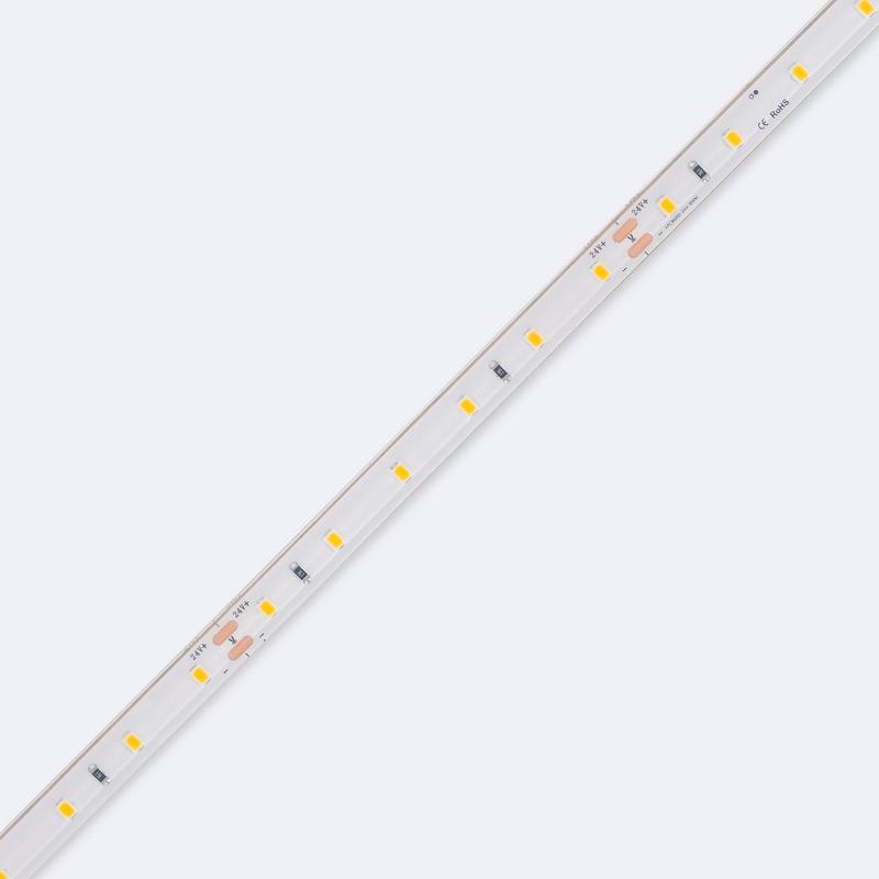 Tira LED 24V SMD 60 LED/m 5m 5W/m 500lm/m Ancho 10mm Corte 10cm Sumergible IP68 SILICONE FLEX