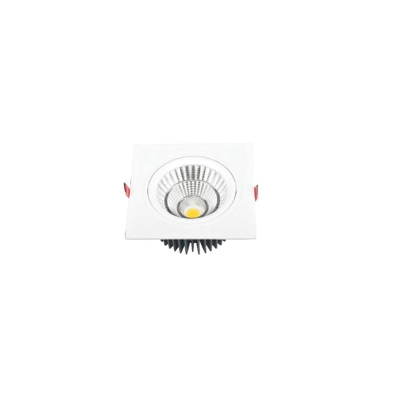 Foco Downlight LED 15W Cuadrado Madison Corte Ø 115 mm