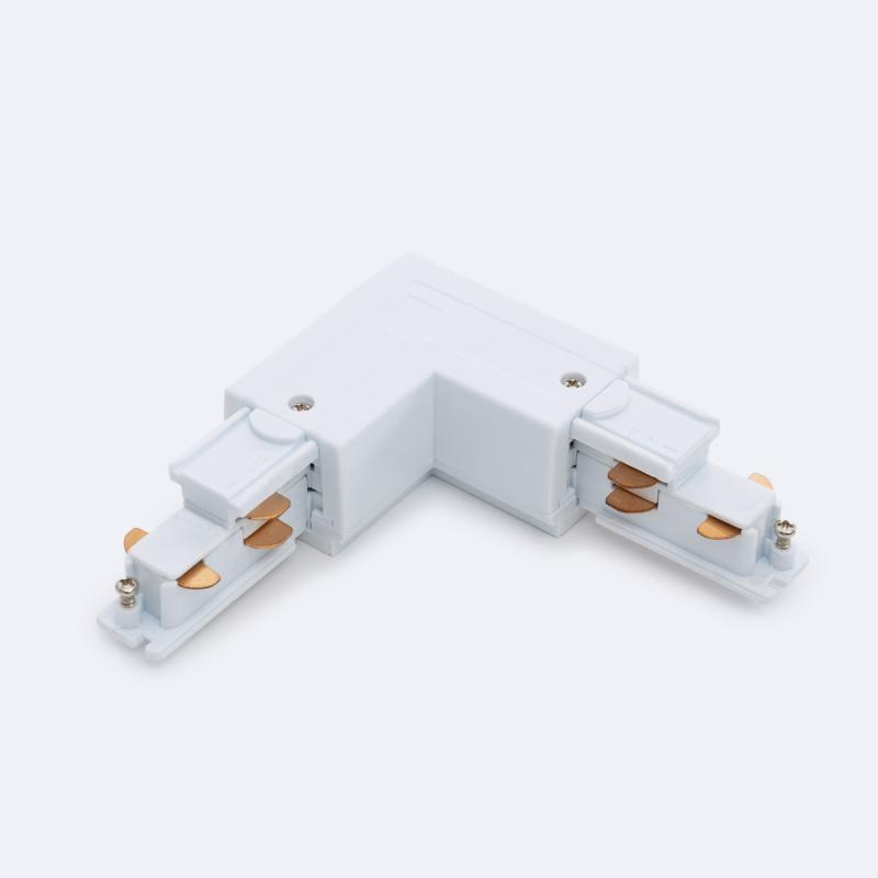 Conector Left Side Tipo L para Carril Trifásico DALI