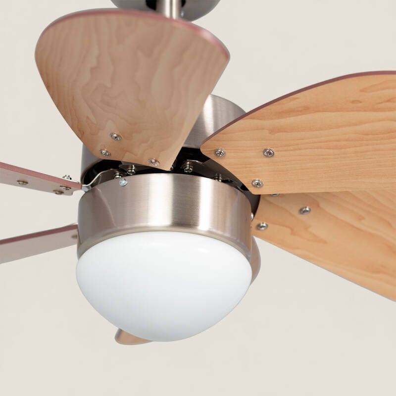 Ventilador de Techo Silencioso Orion Madera 81cm Motor DC