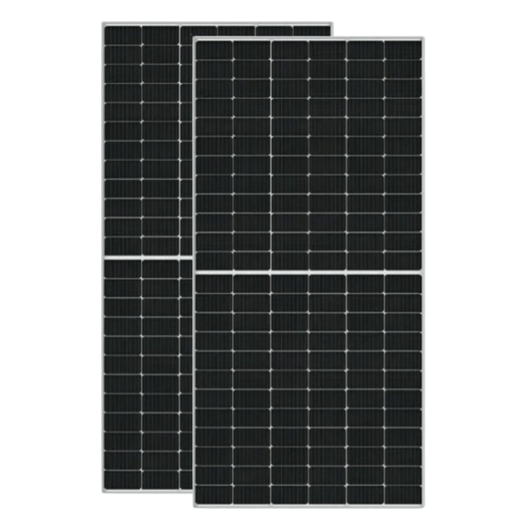 Pack 2 unidades de Panel Solar Bifacial 535W Ja Solar TOPCon N-Type Black Frame