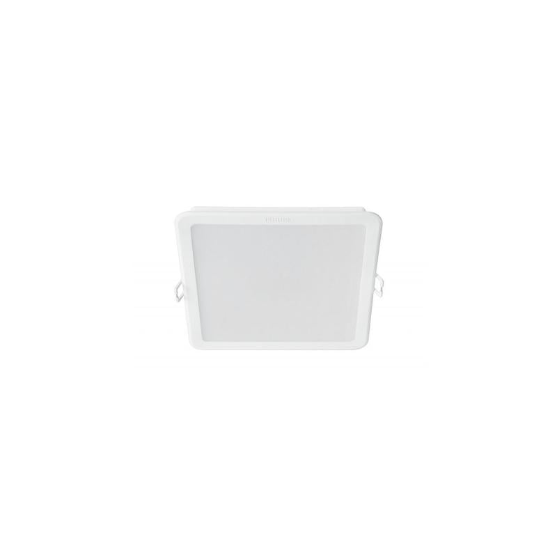 Downlight LED Cuadrado 17W PHILIPS Slim Meson Corte 150x150 mm