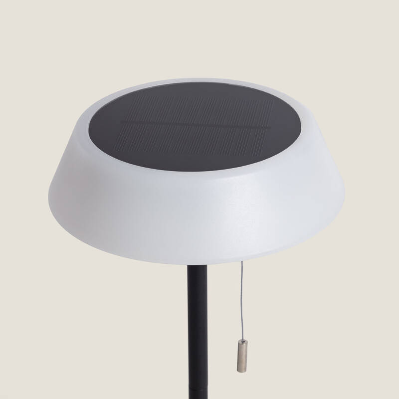 Lámpara de Mesa Solar Exterior LED 1.2W Metal Aldana
