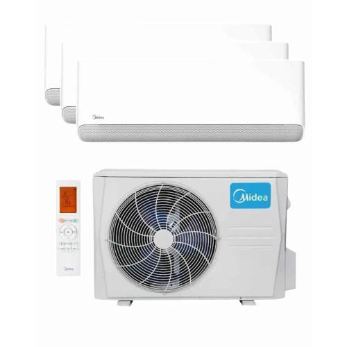 Aire Acondicionado Split 3x1 9,09kW Midea Breezeless A++ E M3O-18N8