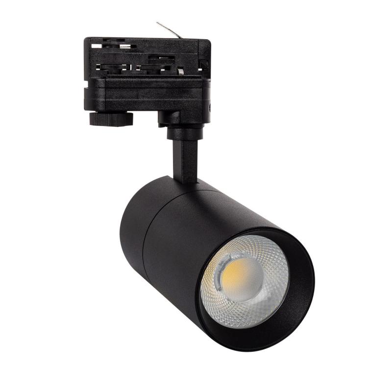 Foco Carril LED Trifásico 20W Regulable CCT Seleccionable Mallet