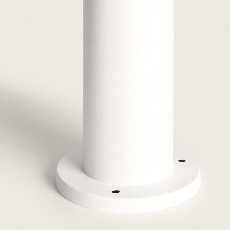 Baliza Exterior LED 5W Superficie Pie 30cm Acero Inoxidable Inti Blanco