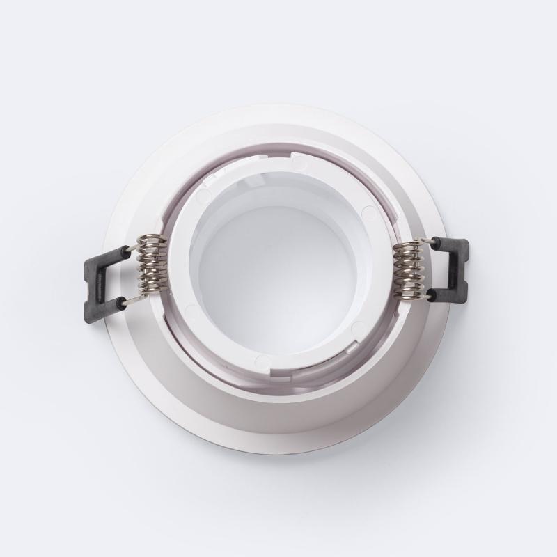 Aro Downlight Cónico Basculante Bajo UGR para Bombilla LED GU10 / GU5.3 Corte Ø85 mm Suefix