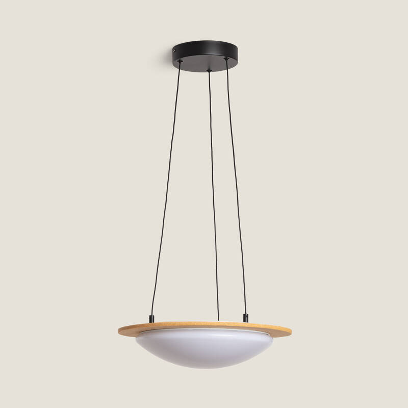 Lámpara Colgante Acústica LED 18W Fieltro CCT Seleccionable Lezhan