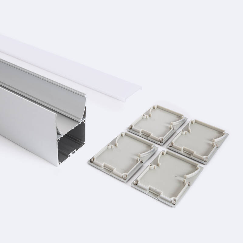 Perfil Aluminio Colgante para Tira LED hasta 22 mm