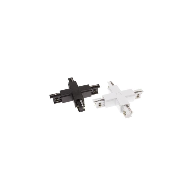 Conector Tipo X para Carril Trifásico