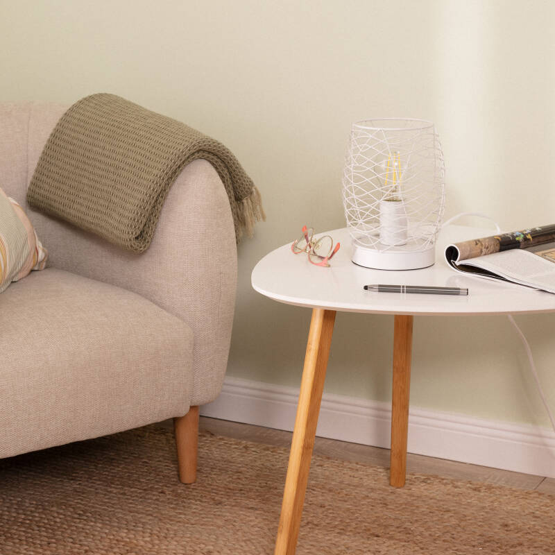 Lámpara de Mesa de Metal Winbi