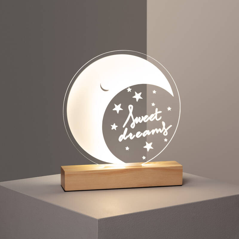 Lámpara de Mesa LED 5W Infantil Melunis