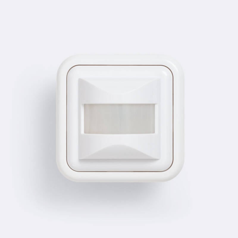 Sensor de Movimiento PIR Crepuscular 160º para Mecanismo de Pared