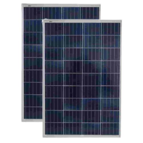 Pack 2 unidades Paneles Solares Pequeños 100W 12V Policristalinos