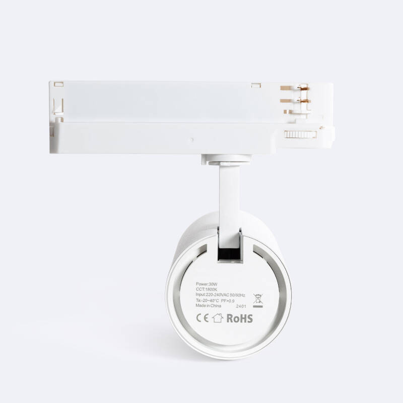 Foco Carril LED Trifásico 30W Especial Vegetales