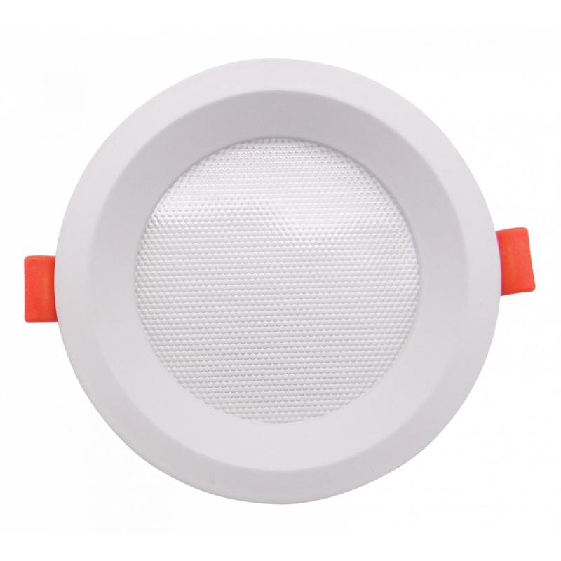 Placa LED 10W Circular CCT Seleccionable Microprismático LIFUD Corte Ø 110 mm