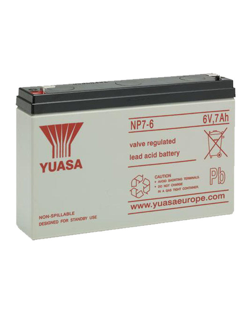 Batería Yuasa NP7-6 6V 7Ah