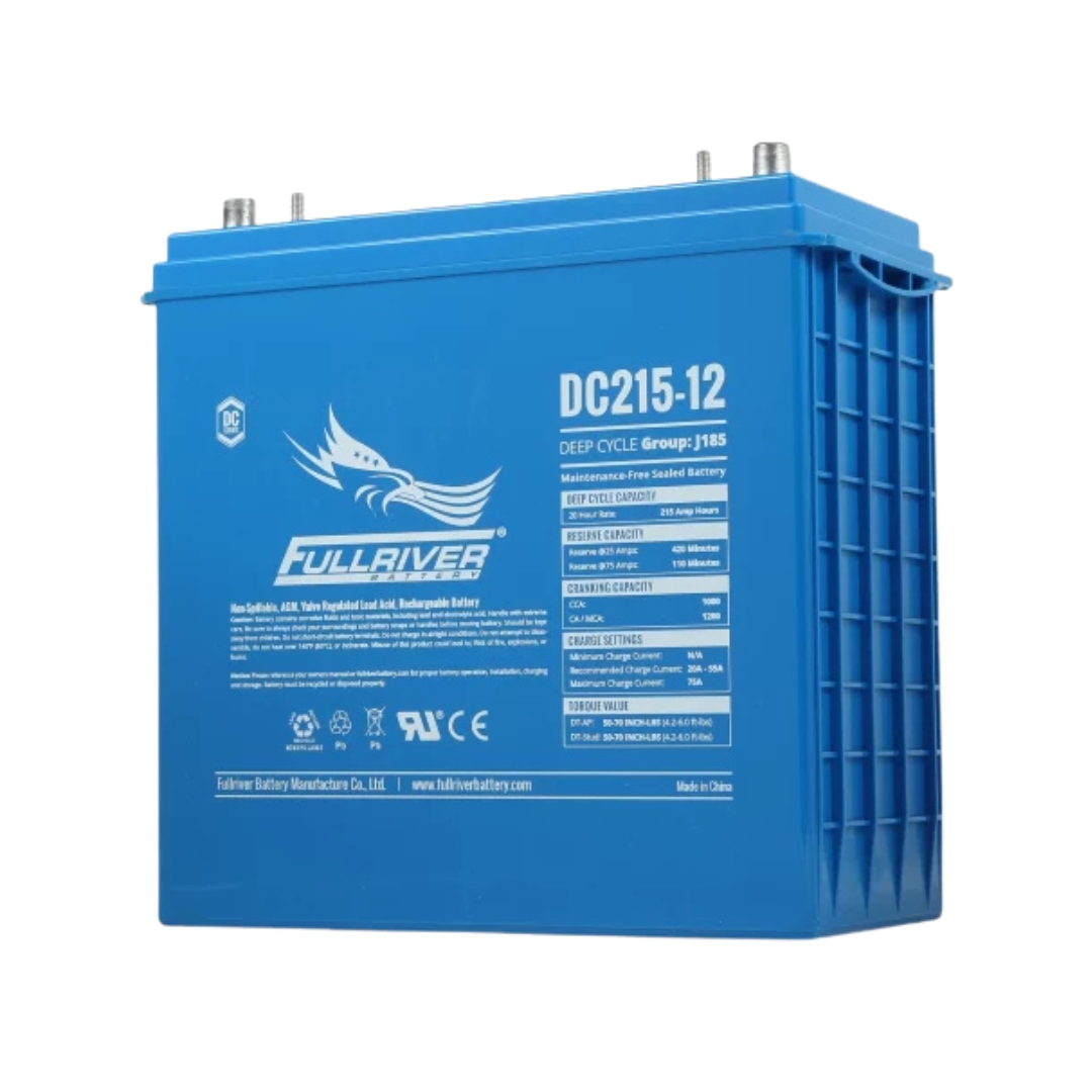 Batería Solar AGM 215Ah 12V C20 Monobloc Fullriver DC215-12