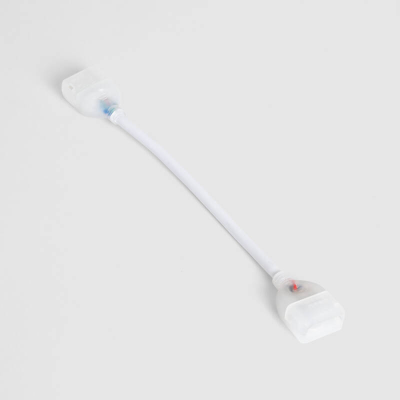 Conector Doble con Cable para Tira LED Neón Regulable 220V RGB SFLEX8