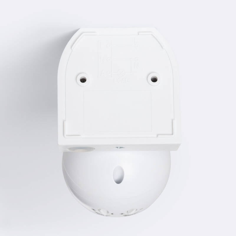 Sensor de Movimiento RADAR Crepuscular 180º de Pared Exterior IP44