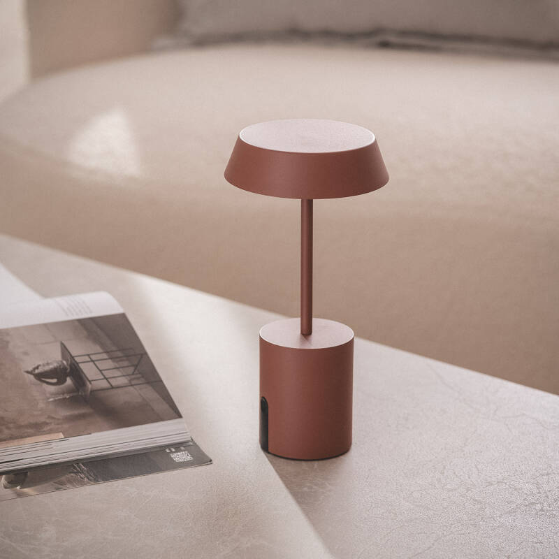 Lámpara de Mesa LED Metal Inalámbrica para Exterior Ula
