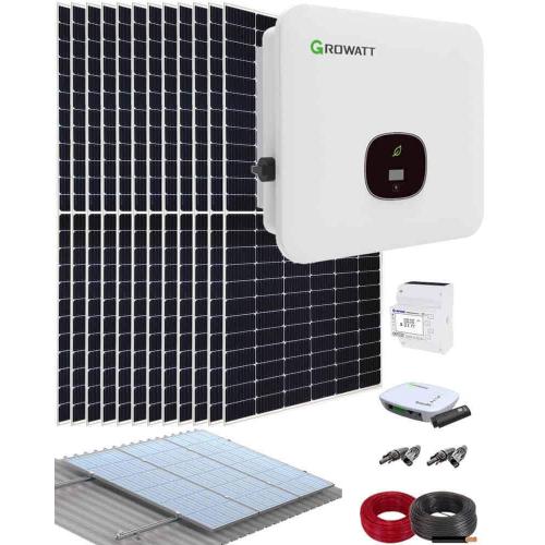 Kit Autoconsumo Trifásico 6000W 30000Whdia Growatt