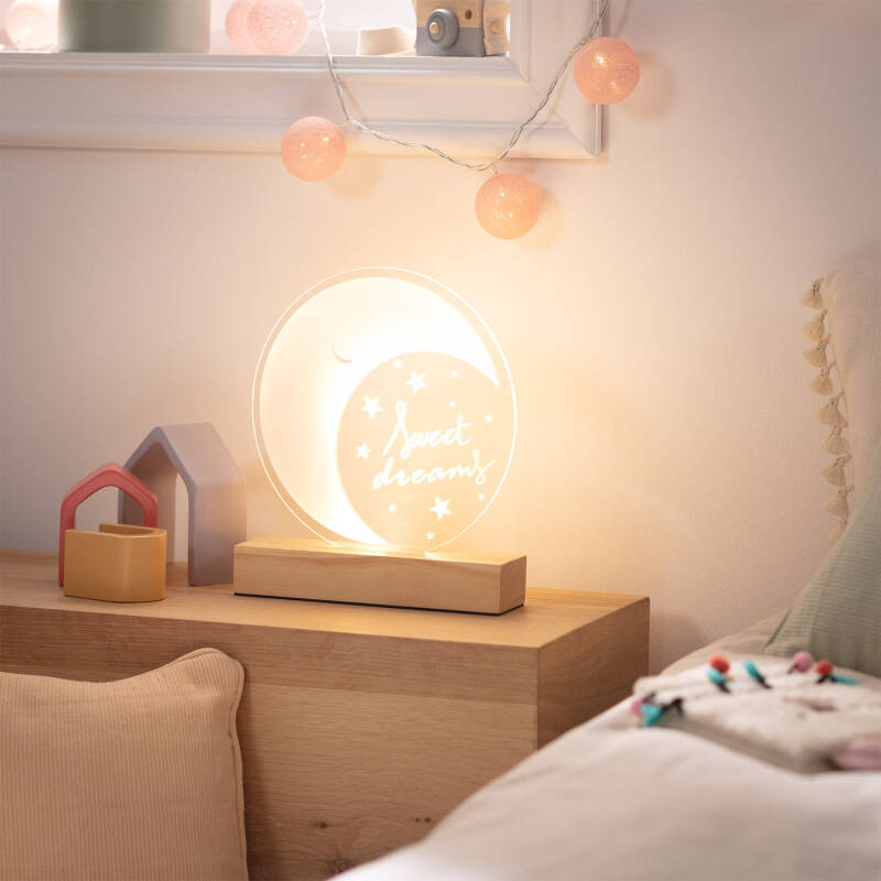 Lámpara de Mesa LED 5W Infantil Melunis