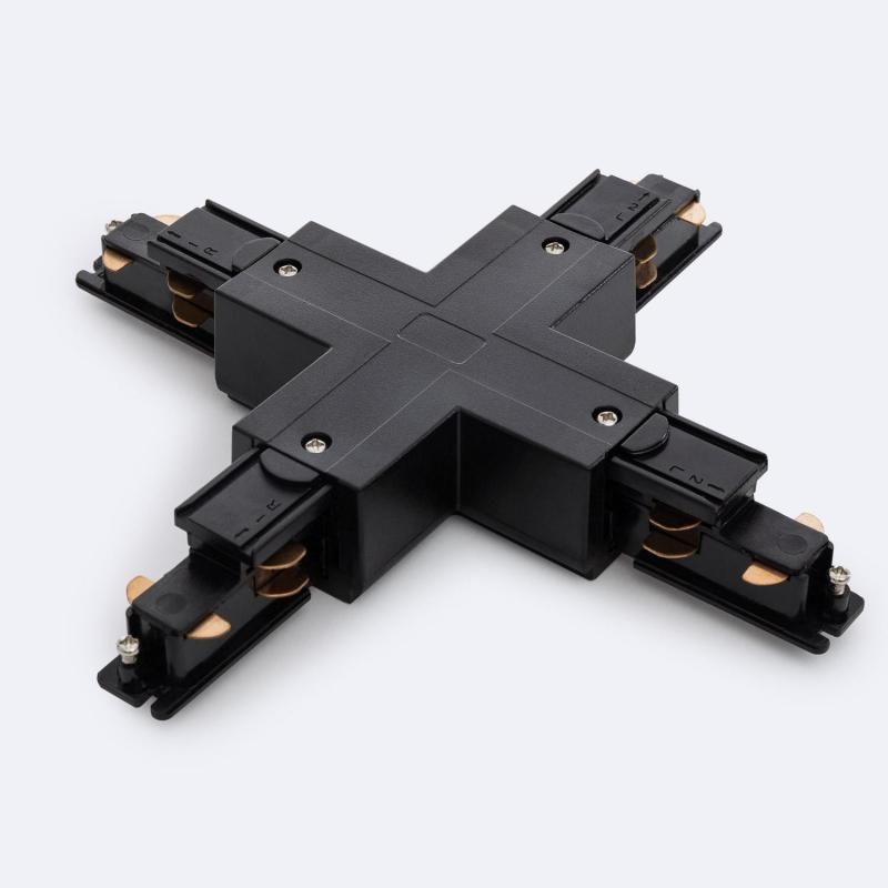 Conector Tipo X para Carril Trifásico DALI