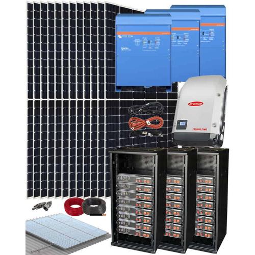Kit Solar Híbrido 20000W 48V 100kWhdia