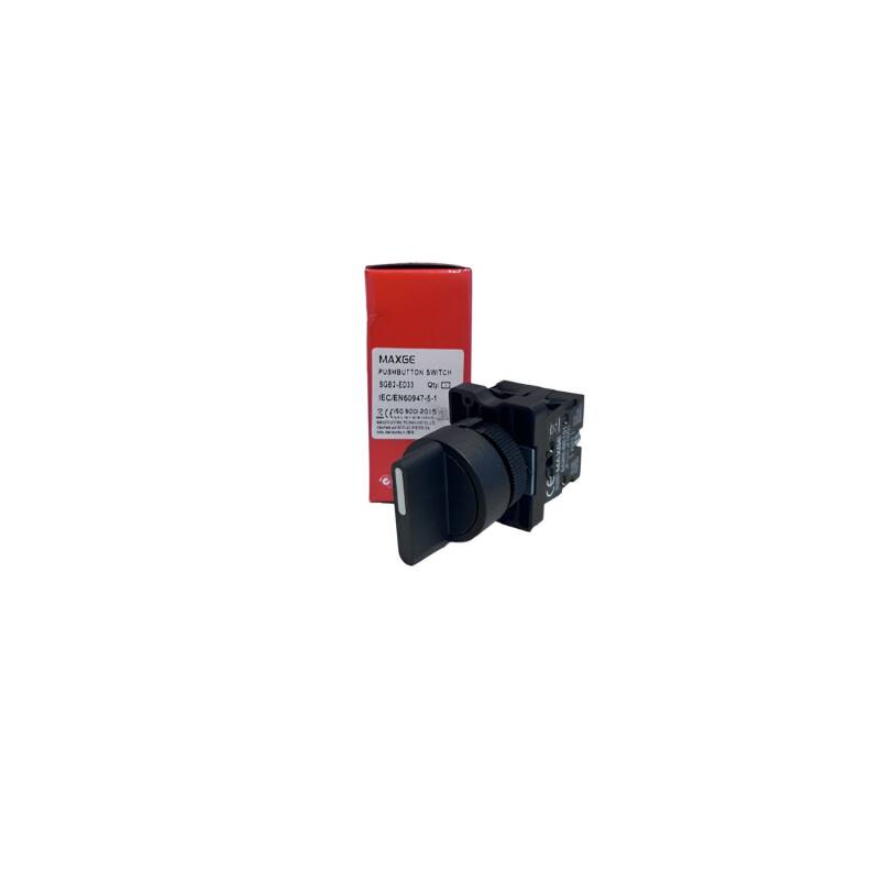 Selector de Maneta Corta MAXGE 3 Posiciones NO+NO SGB2-ED33