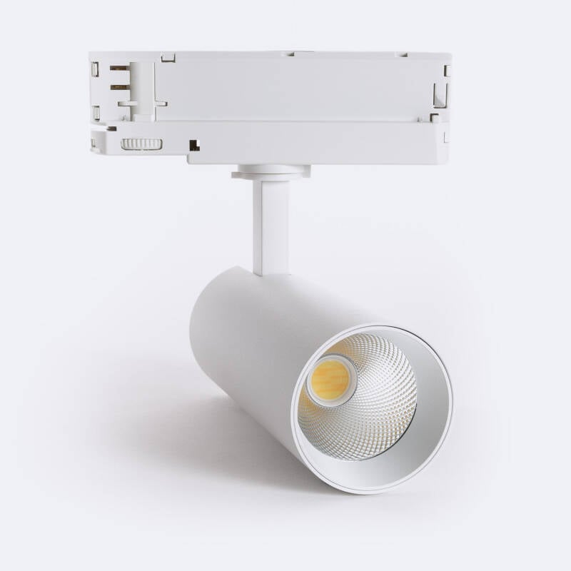 Foco Carril LED Trifásico 20W Carlo CCT Seleccionable Blanco