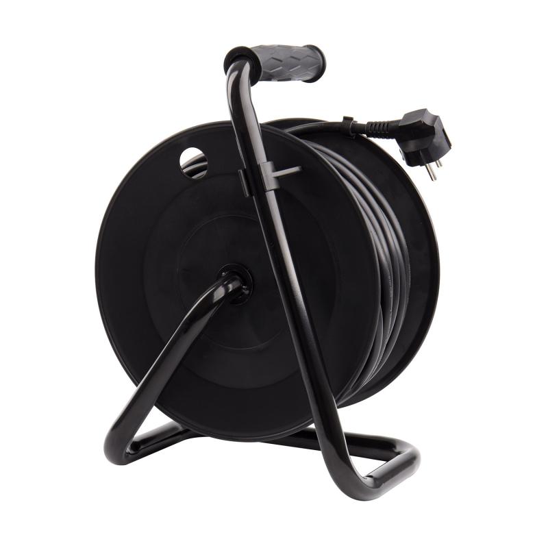 Carrete Alargador de Cable 50m 3x1.5mm con sistema Anti-Twist