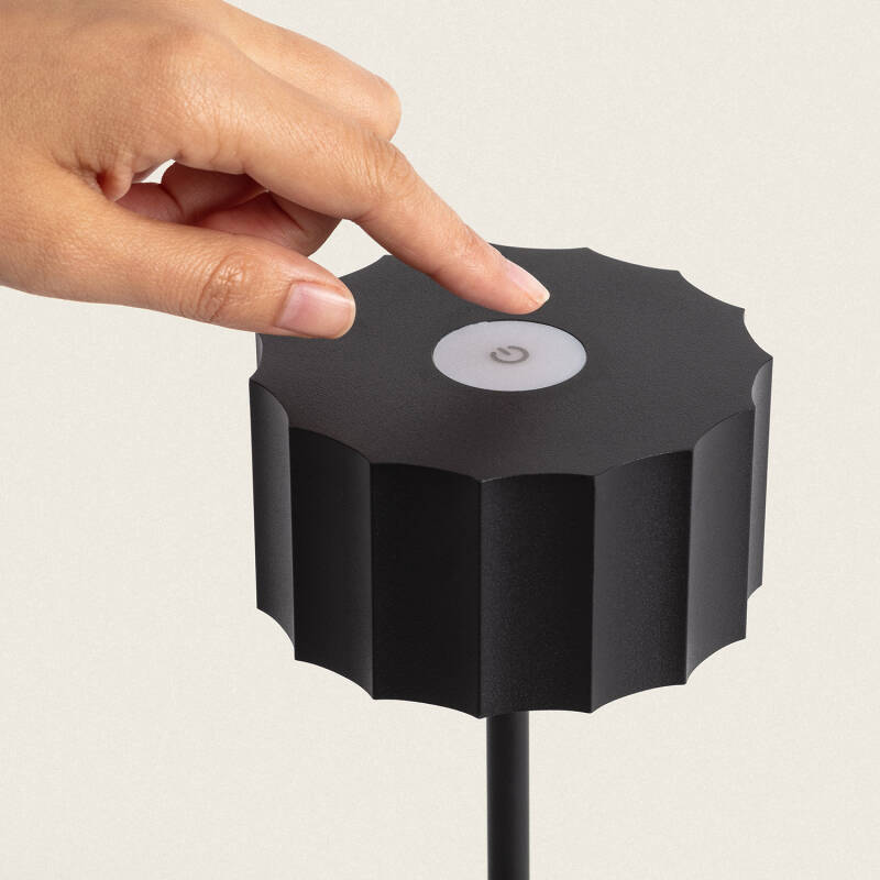Lámpara de Mesa LED Portátil para Exterior con Batería USB Recargable Cesc